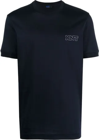 embroidered-logo cotton T-shirt