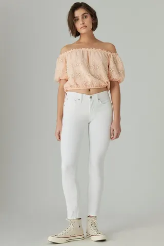 Mid Rise Ava Skinny