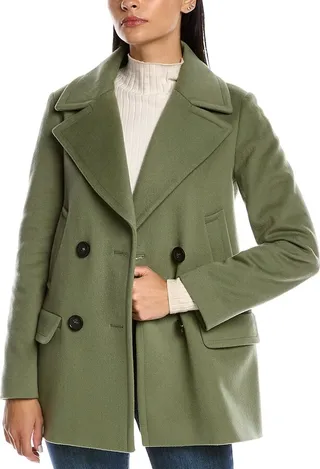 Cinzia Rocca Icons Wool & Cashmere-Blend Coat