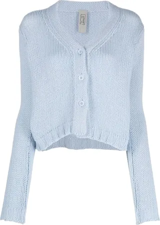 V-neck cashmere cardigan