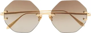 Round-Frame Sunglasses