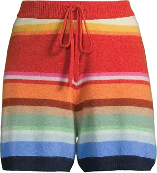 Cashmere Multistripe Shorts