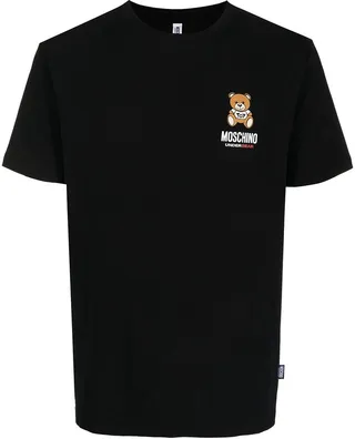 logo-print lounge T-shirt