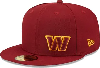 Men's New Era Burgundy Washington Commanders Flawless 59FIFTY Fitted Hat