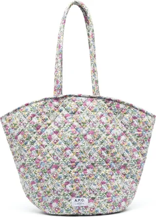 Nellie floral-print tote bag