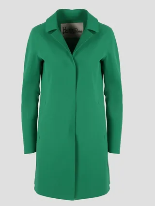 Stretch Techno Jersey Trench Coat