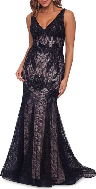 Lace Mermaid Gown