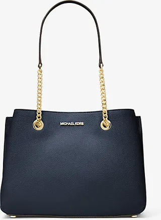 Teagan Large Pebbled Leather Shoulder Bag