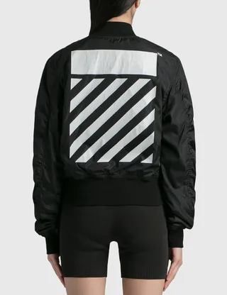 Diag Bomber Jacket