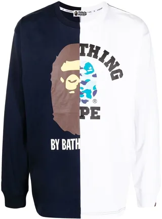 patchwork cotton T-shirt