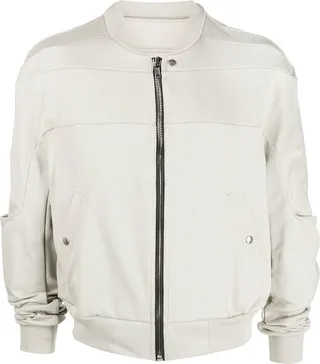 Zip-Up Bomber Jacket
