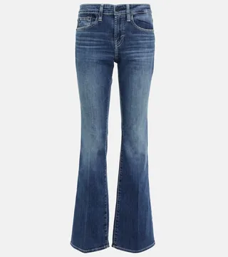 Sophie mid-rise bootcut jeans