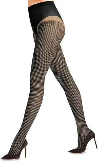 Houndstooth Tights