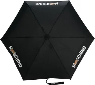 Supermania logo-print umbrella