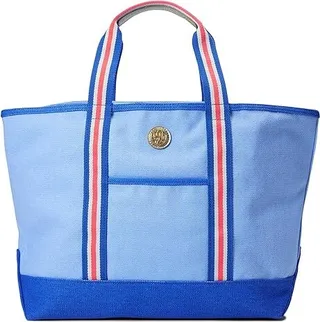 Lilly Pulitzer Mercato Tote (Blue Peri) Handbags