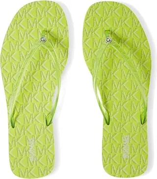 MICHAEL Michael Kors Jinx Flip-Flop (Bright Limeade) Women's Shoes