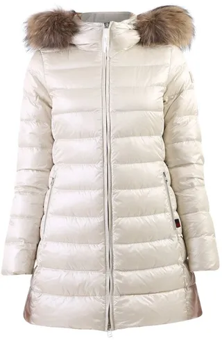 Woolrich Fur Trim Down Jacket