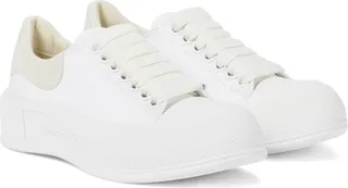 Deck Plimsoll canvas sneakers