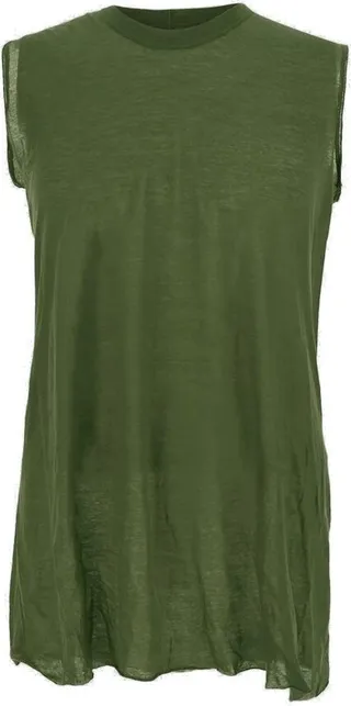 Rick Owens Crewneck Sleeveless T-Shirt