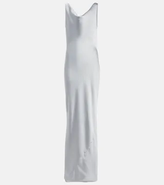 Maria satin gown