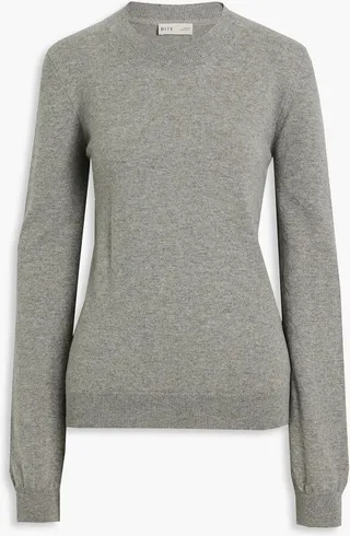 Mélange cashmere sweater