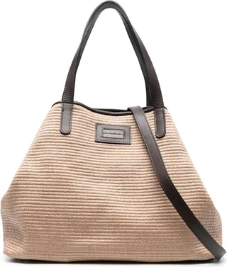 Logo-Patch Tote Bag