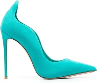 Ivy 110mm suede pumps