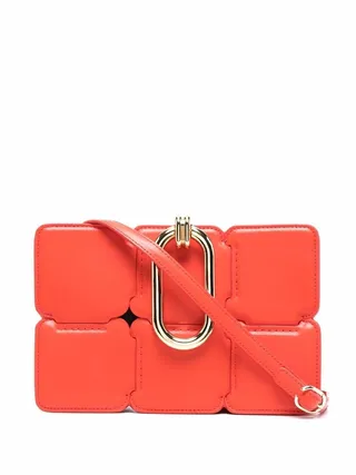 Logo-Buckle Crossbody Bag