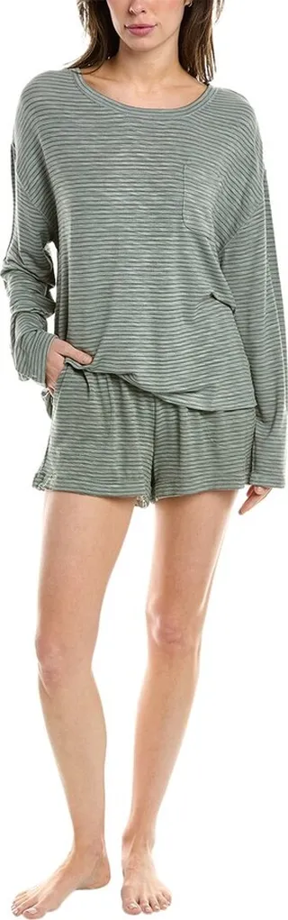 Splendid 2pc Henley & Short Set