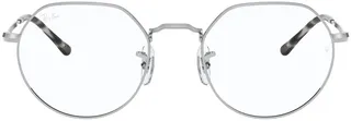 Unisex Jack 49mm Hexagonal Optical Glasses