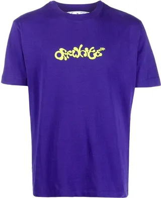 logo-print T-shirt