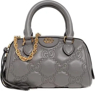 Gucci Matelassé Quilted Zipped Tote Bag