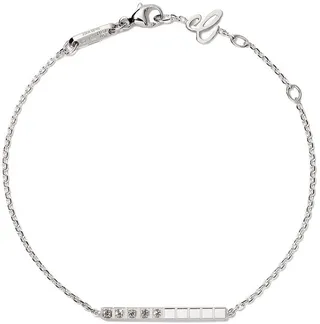 18kt white gold Ice Cube Pure diamond bracelet