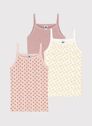 Kids 3 Pack Assorted Vest
