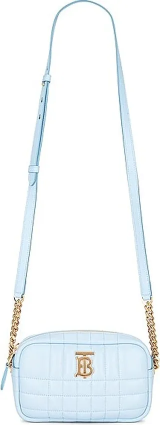 Burberry Lola Camera Bag in Baby Blue