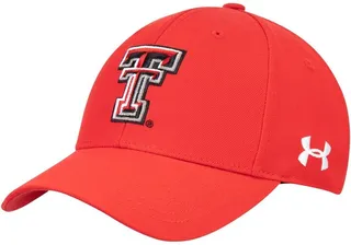 Men's Under Armour Red Texas Tech Red Raiders Classic Structured Adjustable Hat