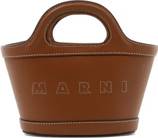 Marni Tropicalia Logo Embroidered Micro Bag