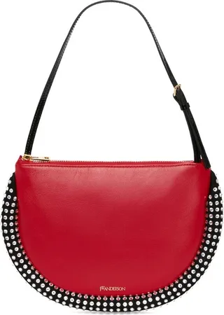 Jw Anderson Leather Bumper-Moon Shoulder Bag