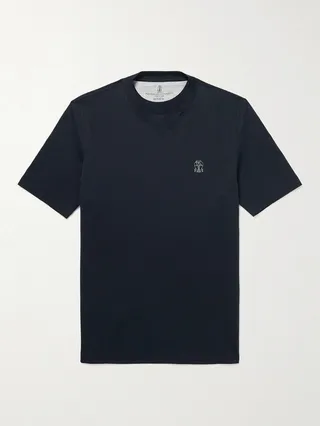 Logo-Print Cotton-Jersey T-Shirt