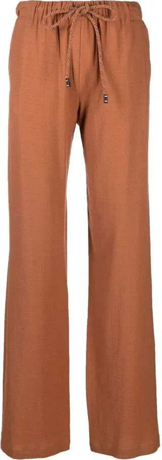 Straight-Leg Trousers