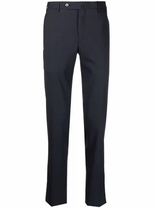 Slim-Cut Tailored Trousers