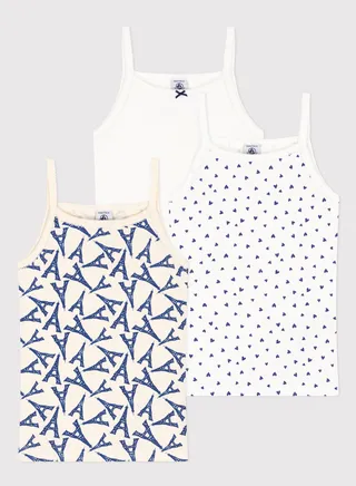 Infant 3 Pack Assorted Vests