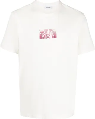 logo-print crew-neck T-shirt