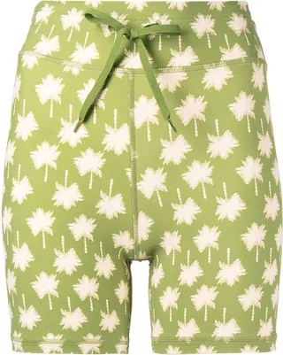 Loulu graphic-print cycling shorts
