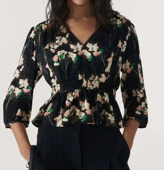 Edon Top in Noir