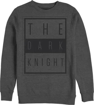 Men's Batman Dark Night Frame Sweatshirt - Charcoal Heather - X Large