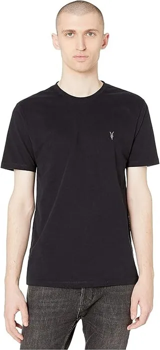 AllSaints Brace Tonic Crew Tee (Ink Navy) Men's Clothing
