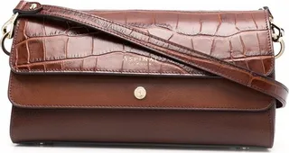 Hampton crocodile-effect tote