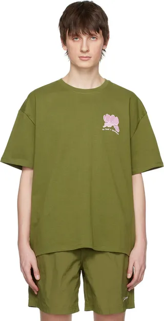 Saturdays NYC Green Sig Zane Edition SZ SNYC T-Shirt