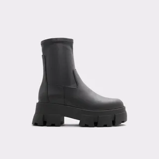 Platform Ankle Boot - Lug Sole Platform Ankle Boot - Lug Sole